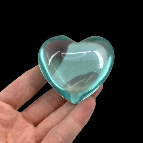 Blue Obsidian Heart