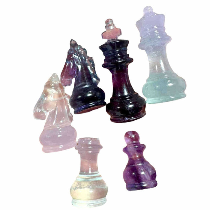 Fluorite Chess Set