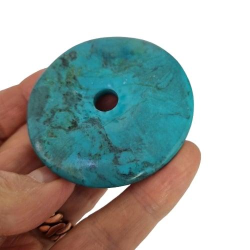 Afghanistan turquoise donut 1b