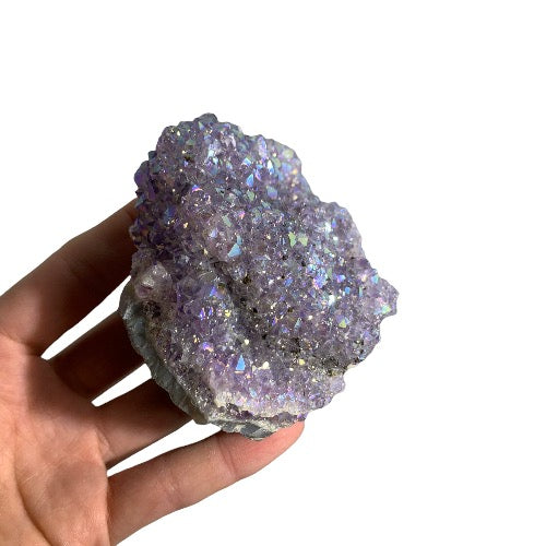 Amethyst Aura Cluster