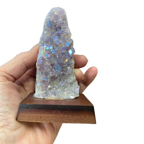 Amethyst Aura Cluster