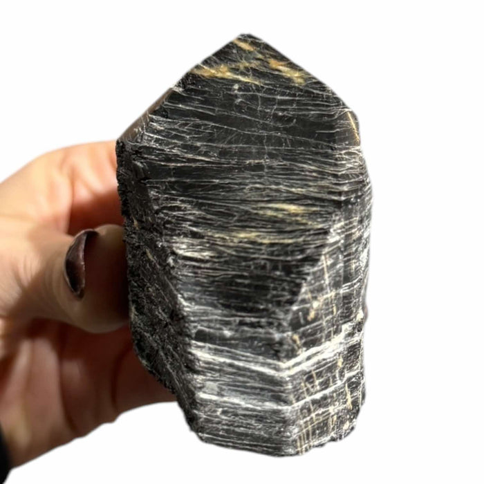 Black Tourmaline Polished Top Generator