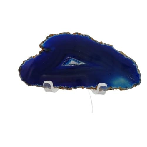 Blue agate slice 4