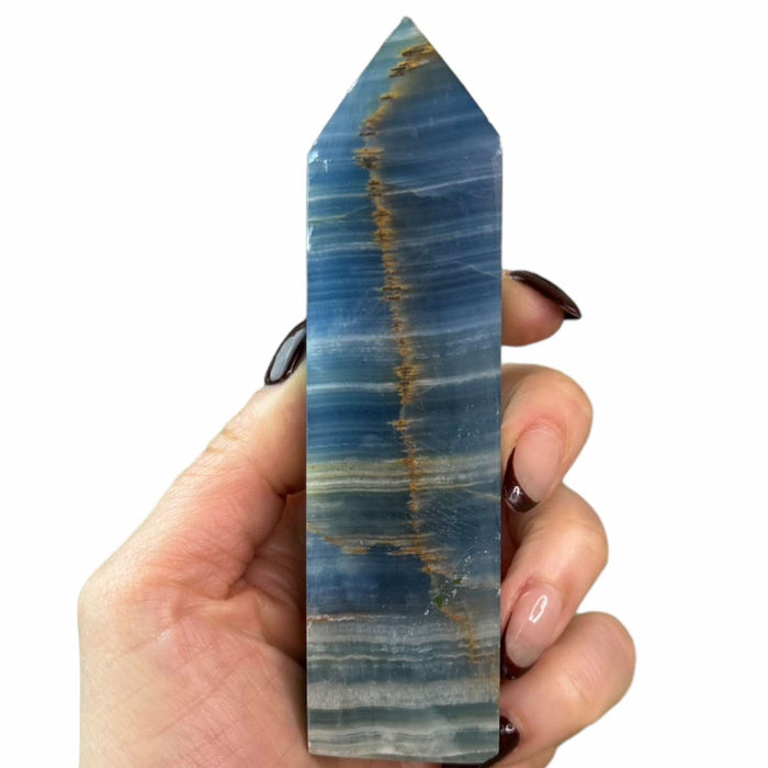 Blue Onyx Obelisk