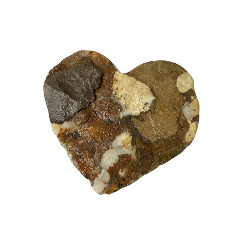 Citrine Cluster Heart