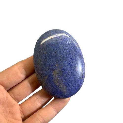 Dumortierite Palm Stone