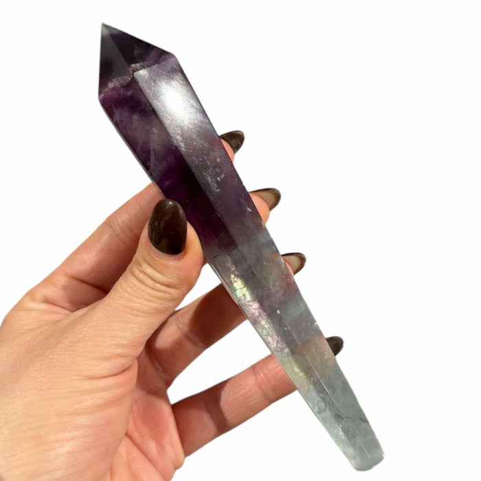 Rainbow Fluorite Wand