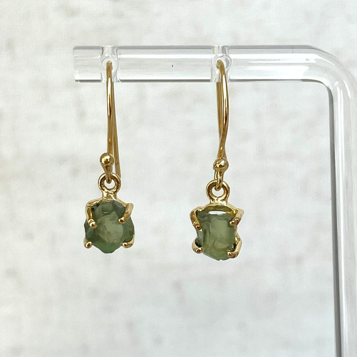 Green Apatite Earrings