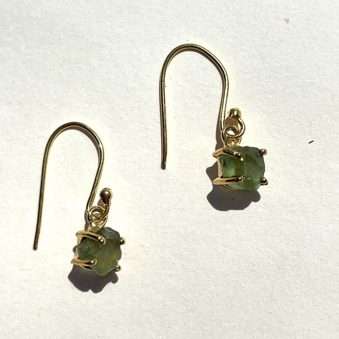 Green Apatite Earrings