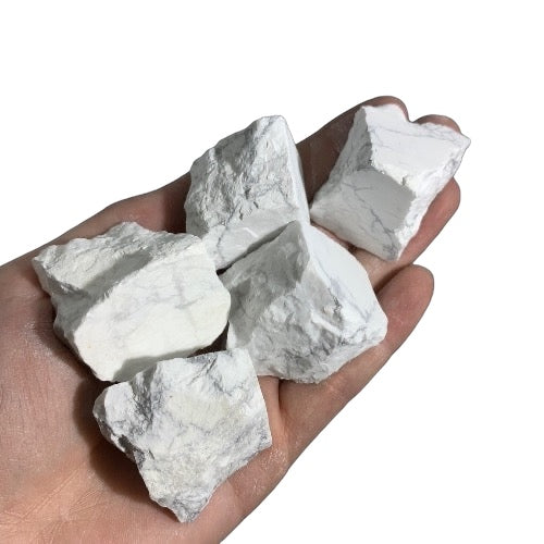 White Howlite Rough 1KG