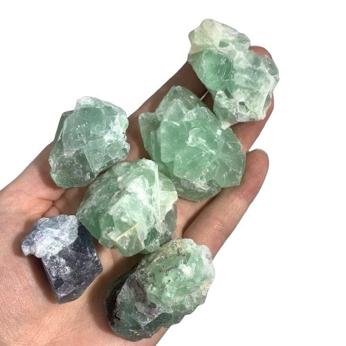 Green Fluorite Rough 1KG