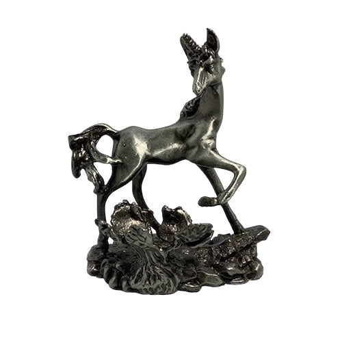 Unicorn Pewter Stand