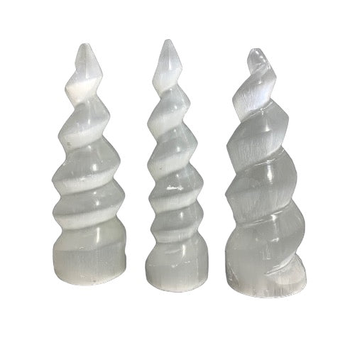 Selenite Spiral Tower