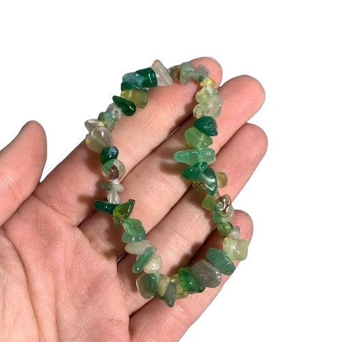 Jade Chip Bracelet - ( 5pk )