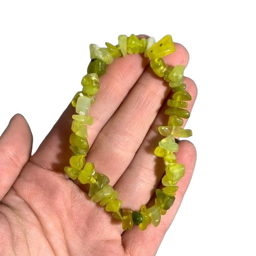 Jade Chip Bracelet - ( 5pk )