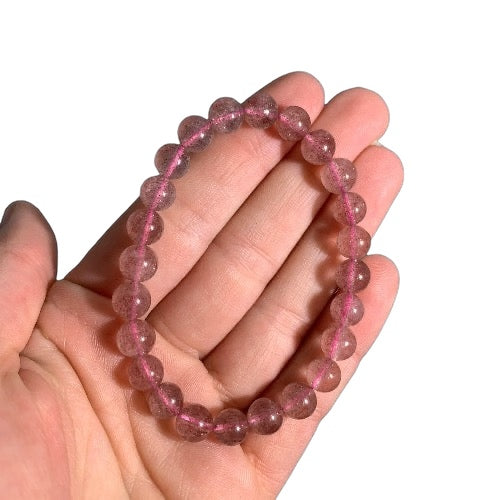 Strawberry Quartz Bracelet