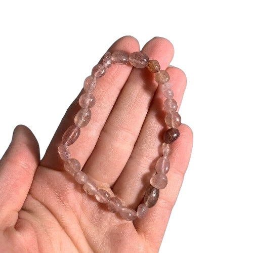 Strawberry Quartz Bracelet