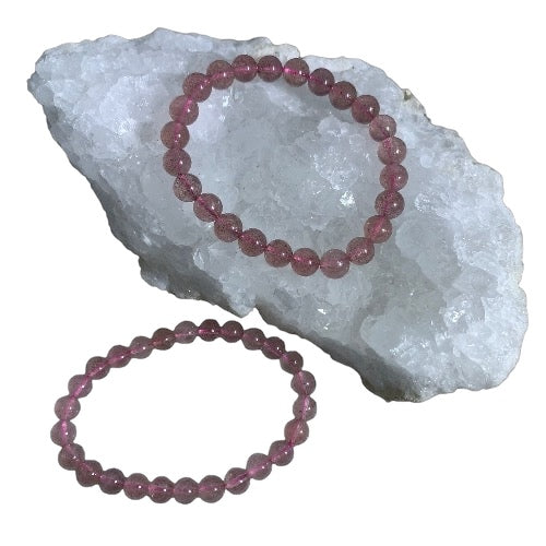 Strawberry Quartz Bracelet