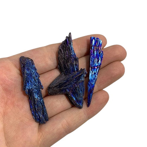 Kyanite Titanium Feather pk of 3