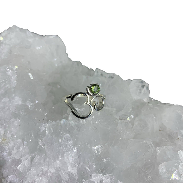Moldavite Ring - Size 7