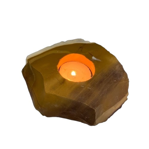 Mookaite Tealight Holder