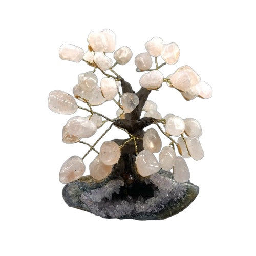 Rose Quartz Polished Gem Tree