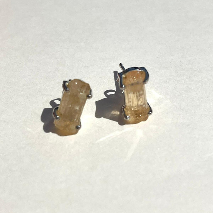 Imperial Topaz Stud Earrings