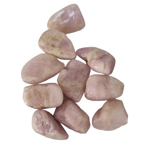 Kunzite tumbles