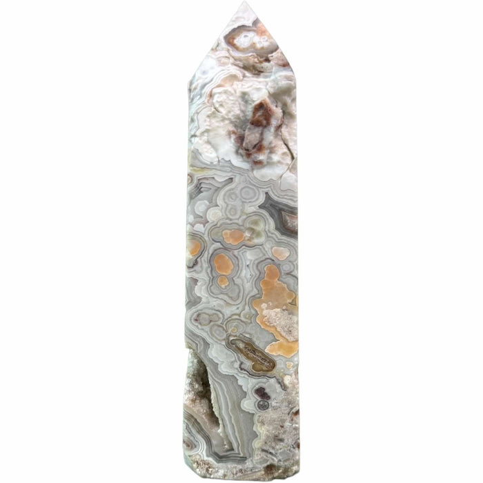 Mexican Agate Obelisk