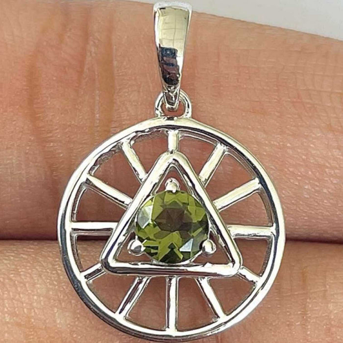 Moldavite Pendant