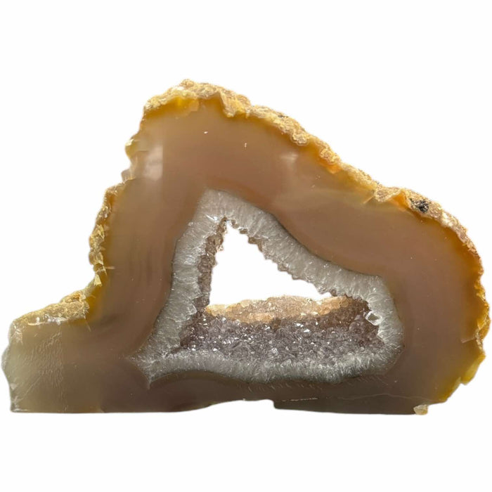 Agate Druzy Slice Standing