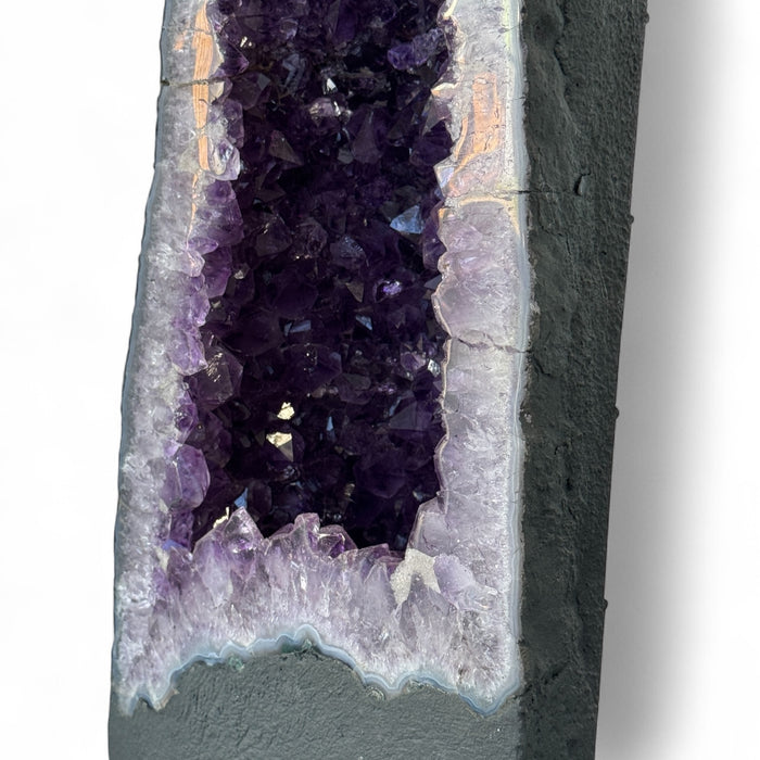 Amethyst Cave - With Calcite Inclusion