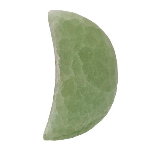 Green calcite moon 1