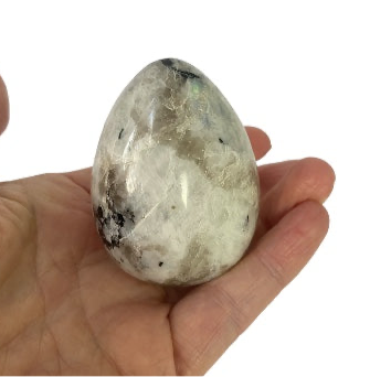 Rainbow Moonstone Egg