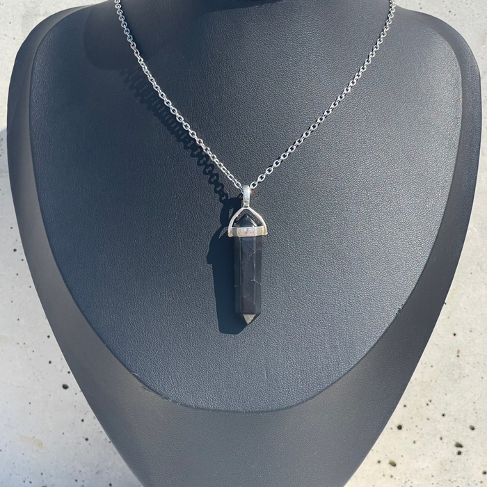 Shungite DT Point Pendant