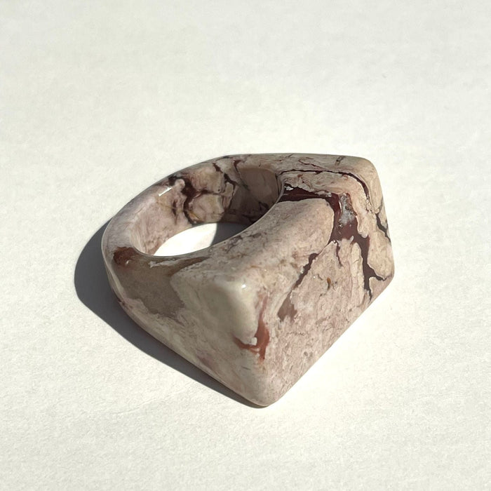 Zebra Jasper Ring