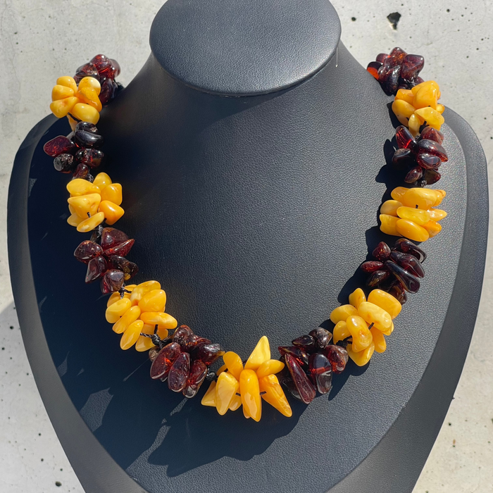 Mixed Baltic Amber Necklace