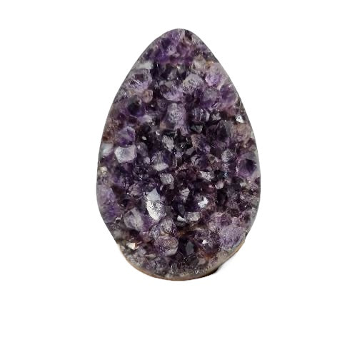 Amethyst Druzy Egg