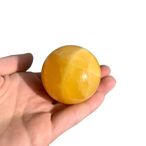 Orange Calcite Sphere