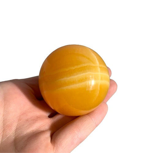 Orange Calcite Sphere