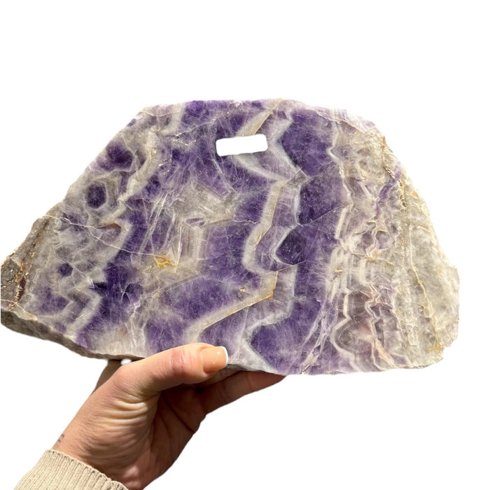 Chevron Amethyst Slab