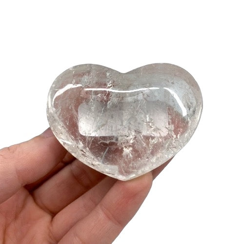 Clear Quartz Heart