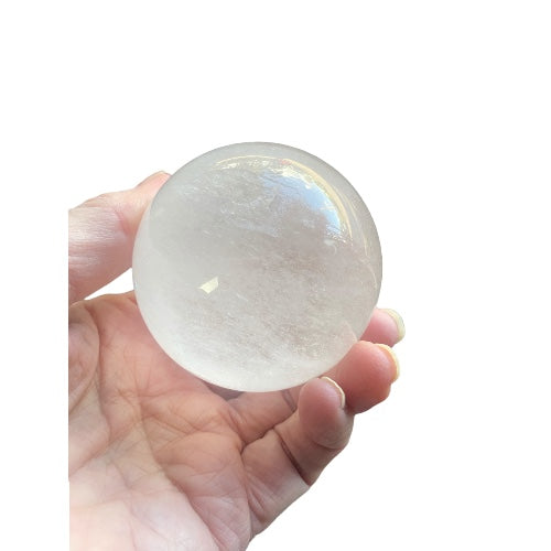 Clear Quartz Sphere - Featuring Rainbows