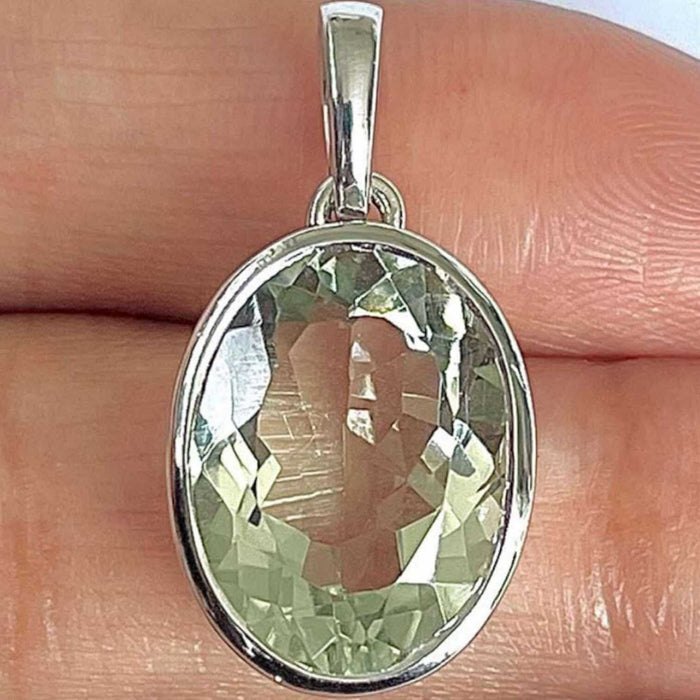 Green Amethyst Pendant