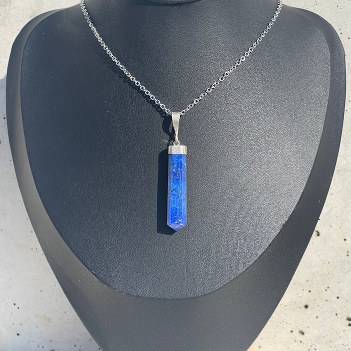 Lapis Lazuli Point Pendant