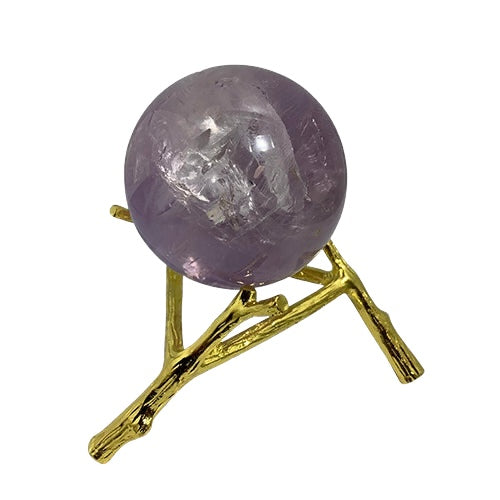 Tree Branch Metal Sphere Stand ( Large ) - Gold