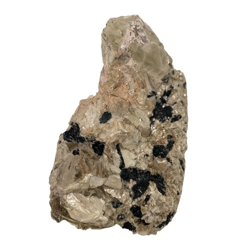 Mica Rough with Black Tourmaline Inclusions