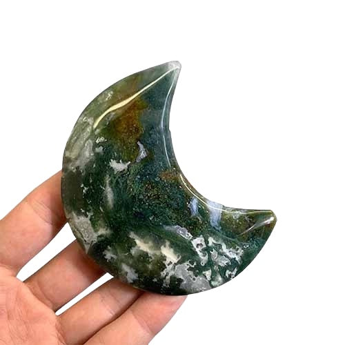 Moss Agate Moon