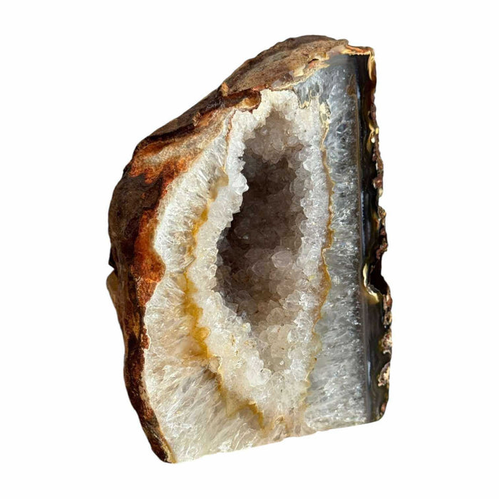 Agate druzy geode