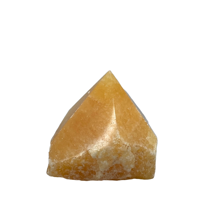 Orange Calcite Polished Top Generator